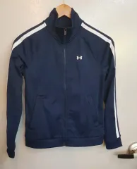 UNDER ARMOUR アンダーアーマー ネイビー トラック ジャケット Sサイズ