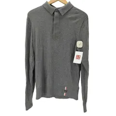 トミーヒルフィガー TOMMY HILFIGER シルク カシミヤ混 L/S ニット ポロシャツ メンズ import：S 