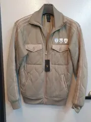 アディダス キルティングジャケット カーキ色 身幅52-53程度