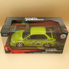 ワイルド スピード ランサーエボレーションⅦミニカー ライムグリーン