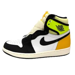 ♪3882 ナイキ スニーカー 555088-118 エアジョーダン1 ハイ OG ホワイト ボルトゴールド 26.5cm 未使用 保管品 Nike Air Jordan 1 High OG Volt Gold
