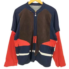 フィラ FILA USA製 生地切替 トラックジャケット メンズ ONE SIZE 