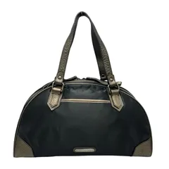 バーバリー BURBERRY ハンドバッグ ミニボストン ナイロン/レザー レディース