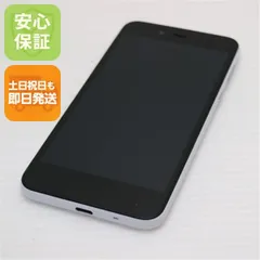 超美品 702SH AQUOS sense basic ホワイト スマホ 本体 白ロム  土日祝発送OK 06000