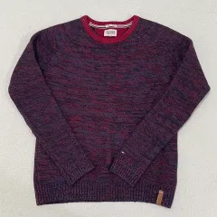 M トミーヒルフィガー マルチカラー ニット セーター 0128-2