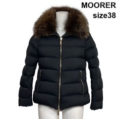 MOORER ムーレー カシミヤ混 ロング ダウンコート 44 - メルカリ