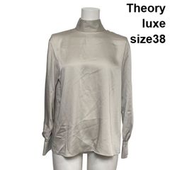Theory luxe✨️セオリーリュクス シアーロングシャツチュニック 腰紐M 