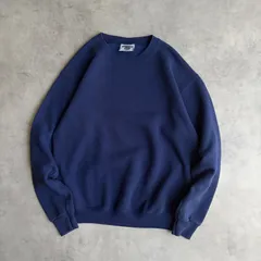 90s/Lee/リー/無地スウェット/USA製/アメリカ製/ノームコア/ソリッド/プレーン/ブランク/ネイビー/紺/jmaple