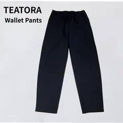 2026年最新】TEATORA カラー：ブラック系 スラックスの人気アイテム