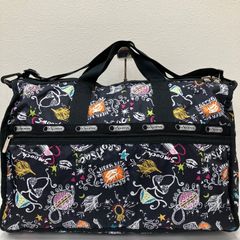レスポートサックLeSportsac アート柄2WAYボストンバック修学旅行 