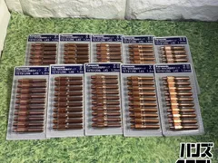 ▽【中古】パナソニック  TET01296   CO2/MAG溶接用チップ   ZⅡ  L45  1.2mm    10セット