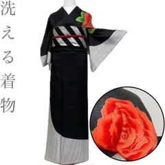 【着物と帯 時流】ポ2661ts◆洗える着物 ◆踊り 舞台衣装 バラ