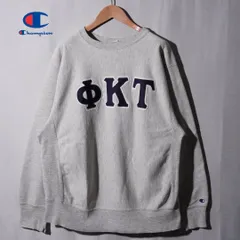 80s USA製 トリコタグ チャンピオン Champion リバースウィーブ REVERSE WEAVE XL グレー ヴィンテージ Vintage オーバーサイズ カレッジ ワッペン刺繍 古着 E4070