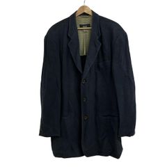 HUGOBOSS(ヒューゴボス) ジャケット サイズ50 M メンズ美品  - ネイビー 長袖/春/秋