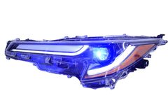 プリウス　50 後期　3眼モノアイ赤青紫　ポジ青⇔白　COB白　レクサスBL プリウス 50 後期 3眼モノアイ赤青紫 ポジ青⇔白 COB白 レクサスBL