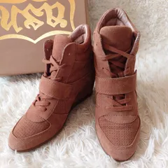 美品　アッシュ　ASH　スエード　Bowie　スニーカー　ブーツ　インヒール　ブラウン　茶色　箱付き　39　24.5cm　滝沢眞規子さん愛用ブランド