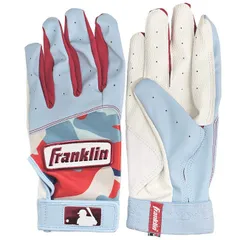 ホワイト×カロリーナ(21071)/【両手用セット】FRANKLIN(フランクリン) DIGITEK デジテック デジタル迷彩 バッティンググローブ アダルト 大人用 21071 ホワイト×カロリーナ(751599943)【メール便発送】