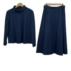 theory luxe(セオリーリュクス) スカートセットアップ レディース美品  - ブルー