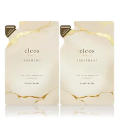 Cleo's Beaute クレオズボーテ 詰め替え シャンプートリートメントセット リフィル【300ml】ミスティックウッディ