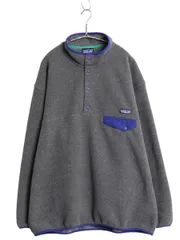 【お得なクーポン配布中!】 パタゴニア シンチラ スナップT メンズ XL / 古着 14年製 プルオーバー フリース ジャケット ブルゾン ジャンパー ハイネック 大きいサイズ