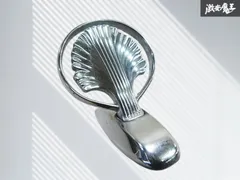 【希少!!】日産 純正 Y33 CIMA シーマ ボンネットマスコット ボンマス オーナメント エンブレム メッキ 65892-6P000 平成 VIP カスタム