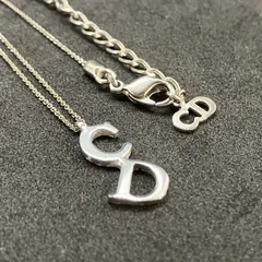 Christian Dior　ディオール　ネックレス　シルバー　397