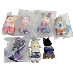 170070 現状品 Sylvanian Families シルバニアファミリー シルバニアファミリーくじDX 7点まとめ売り