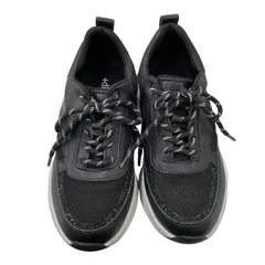 186001 現状品 DIANA ダイアナ スニーカー 23cm ブラック IF44520 レディース