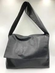 FEKETE フェケテ 定価6600円 WIDE STRAP SHOULDER BAG / ビッグショルダー バッグ sizeF/黒 ■■メンズ