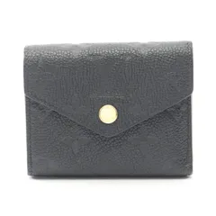 ルイ・ヴィトン LOUIS VUITTON 三つ折り財布 ポルトフォイユ ゾエ M62935 ノワール レザー ポルトフォイユ・ゾエ レディース Used A