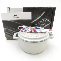 未使用 STAUB ストウブ ピコ・ココット ラウンド 両手鍋 10cm 0.25L カンパーニュ SC10225Z 