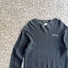 RESONATE GOODENOUGH / thermal ls T-shirt グッドイナフ　背面ビッグロゴ　サーマル ロンT 長袖　ストリート　裏原