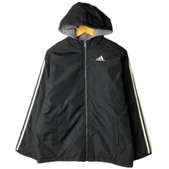 古着 90年代 アディダス adidas バックロゴ リバーシブル 中綿パーカー パファージャケット メンズXL相当 ヴィンテージ/eaa458341