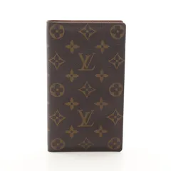 ルイ・ヴィトン LOUIS VUITTON 二つ折り長財布 ポルトシェキエカルトクレディ M62225 キャンバス ポルトシェキエ・カルトクレディ ユニセックス Used A