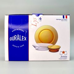 Thumbnail of デュラレックス リス プレート＆ボウル 6個セット 耐熱 DURALEX 食洗機対応