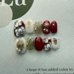 現品限り　成人式ネイルチップ　卒業式ネイル　ネイルチップ　推しネイル　ネイル