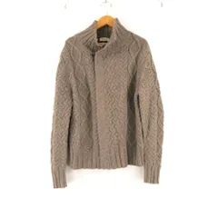 美品 Plantation プランテーション ニットジャケット M アクリル他 アルパカウール ジップアップ カーディガン レディース AU3971A50 のサムネイル