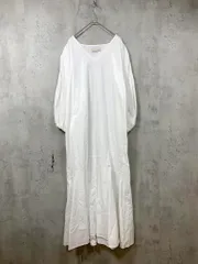 GALLARDAGALANTE ガリャルダガランテ GGZ1011209A0006 パフスリーブマキシ ワンピース sizeS/白 ■■レディース