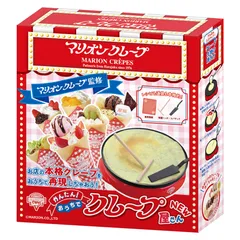かんたんおうちでクレープ屋さん NEW マリオンクレープ 監修 クレープメーカー TKSK 家庭用クレープ機 新品 おうちクレープ クレープパン ミルクレープ ホットプレート クレープ焼き器
