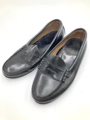 REGAL リーガル コイン ローファー シューズ size23.5/黒  ■■レディース