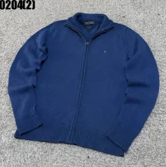 トミーヒルフィガー ニット ジップアップ