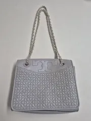 トリーバーチ キルティング チェーン ショルダー バッグ (ジン ベージュ)