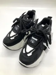 新品 ESPERANZA エスペランサ 厚底韓国風 スニーカー 黒×白 ■■レディース