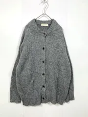 B:MING by BEAMS ビーミングバイビームス 93-15-0036-646 定価9350円 エドワード クルーネック カーディガン グレー ■■レディース