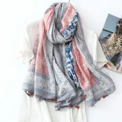 ペイズリー ストール 草花 プリント 三色 大判 軽い しなやか 中東 中世 ヨーロッパ レディース プレゼント バレンタイン ギフト 2026 春 卒業式 入学式 上品 普段使い 日常 防寒 エスニック 伝統模様 マフラー スカーフ