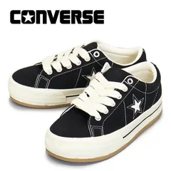 CONVERSE (コンバース) 33702541 ワンスター ボーダースター OX スニーカー ブラック CV127 US7.5-26.0cm
