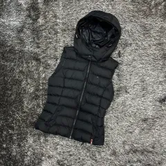 Tommy Hilfiger トミーヒルフィガー デニム レディース ダウンベスト (S)