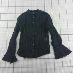 ◇ ⊂ チャオパニックティピー CIAOPANIC TYPY シアーシャツ ブラック系 レディース E  【1601150006011】