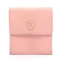 シャネル CHANEL コインケース ココボタン レザー ココボタン コインケース レディース Used B