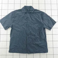 ◇ Θ ビームスハート BEAMS HEART 半袖シャツ ネイビー系 M メンズ E  【1601150007179】